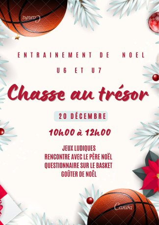 Entrainement U6-U7 et stage Noël U9-U11