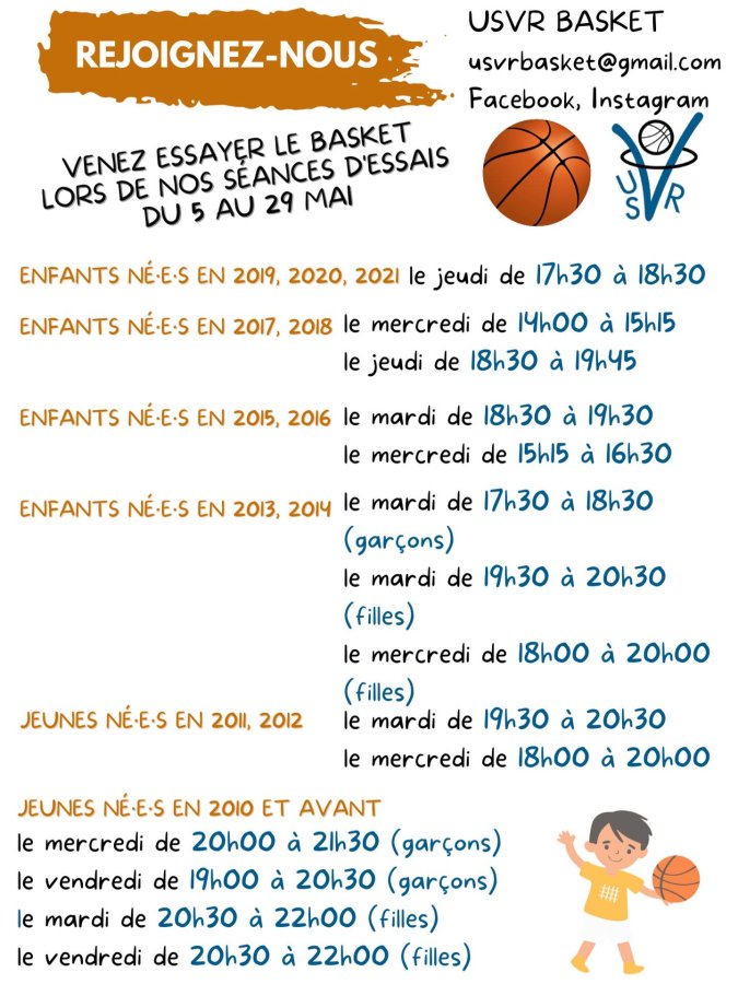 Découverte du basket